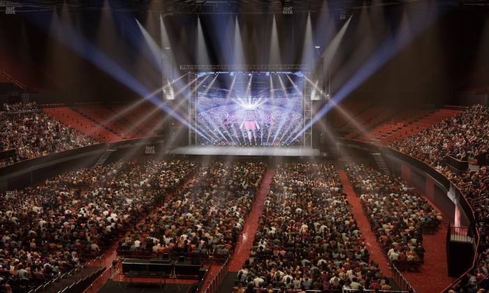 Kia Forum - Section 201 Seat View