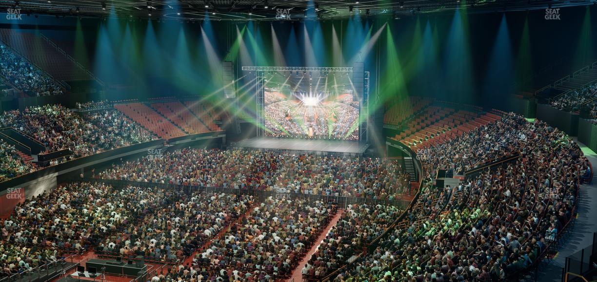 Kia Forum - Section 202 Seat View