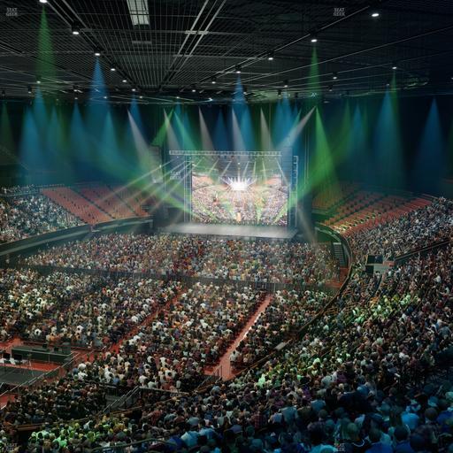 Kia Forum - Section 202 Seat View