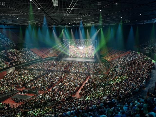 Kia Forum - Section 202 Seat View