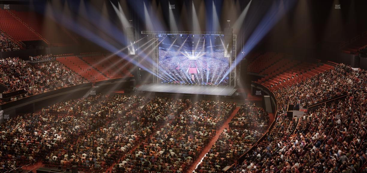 Kia Forum - Section 202 Seat View