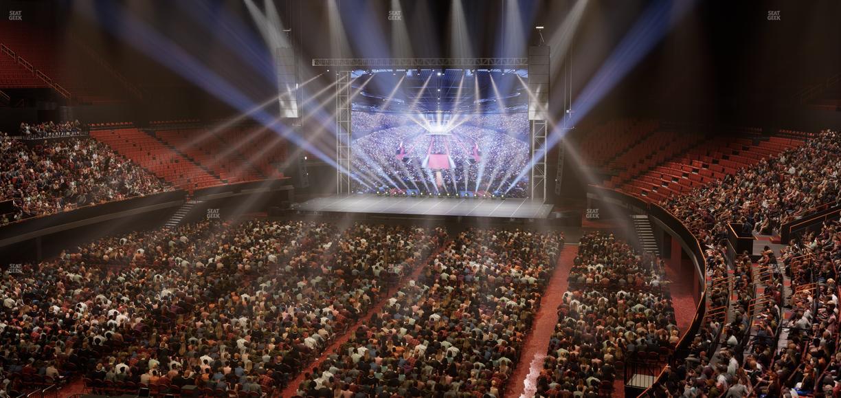 Kia Forum - Section 202 Seat View