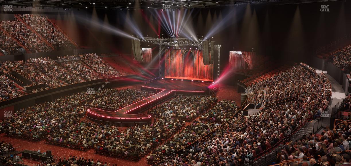 Kia Forum - Section 203 Seat View