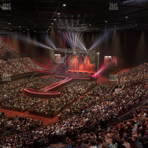 Kia Forum - Section 203 Seat View