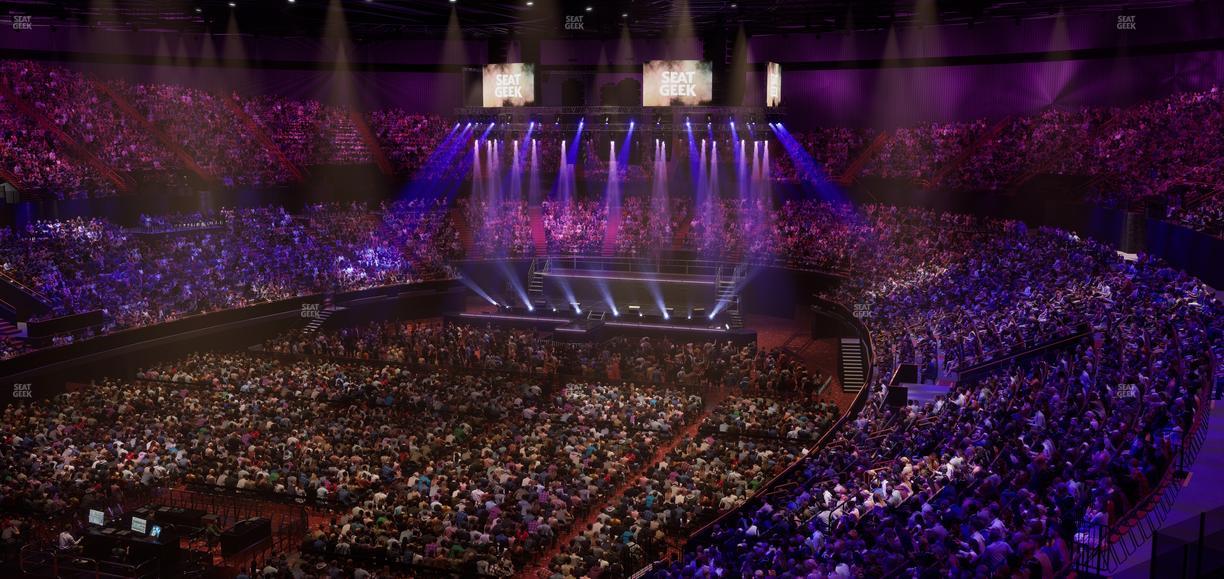 Kia Forum - Section 203 Seat View