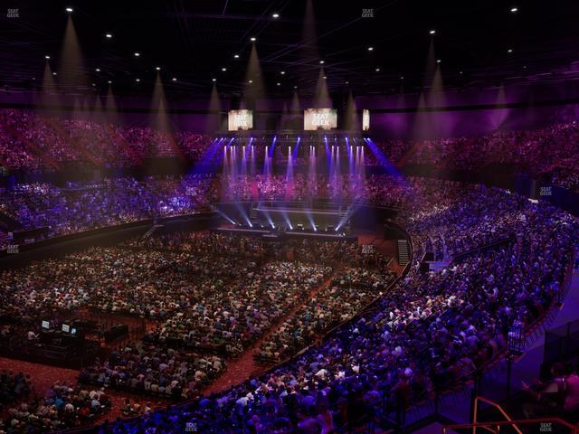 Kia Forum - Section 203 Seat View