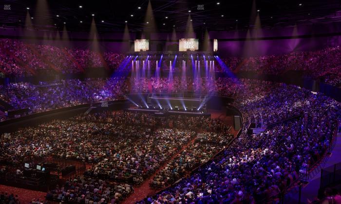 Kia Forum - Section 203 Seat View