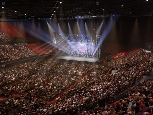 Kia Forum - Section 203 Seat View