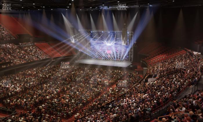 Kia Forum - Section 203 Seat View