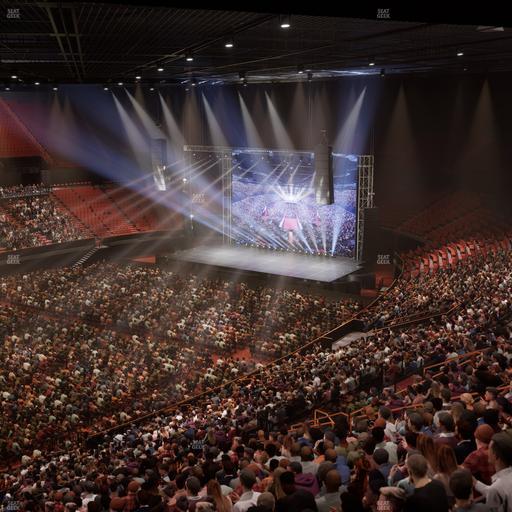 Kia Forum - Section 204 Seat View