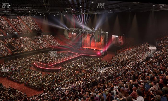 Kia Forum - Section 204 Seat View