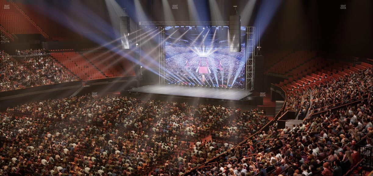 Kia Forum - Section 204 Seat View