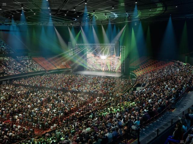 Kia Forum - Section 204 Seat View