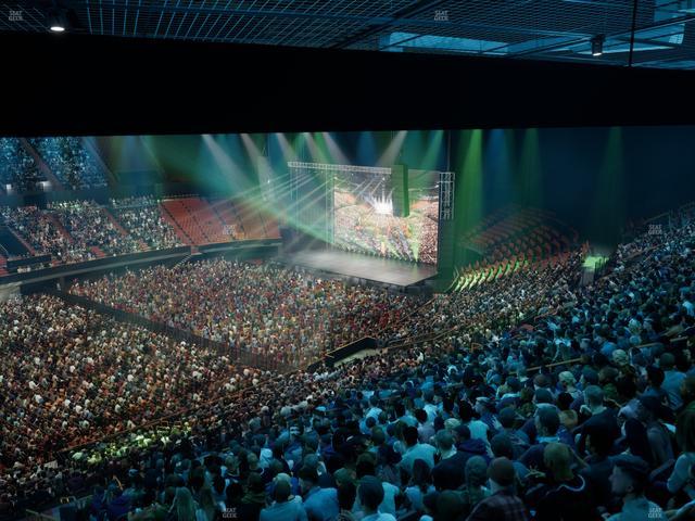 Kia Forum - Section 205 Seat View