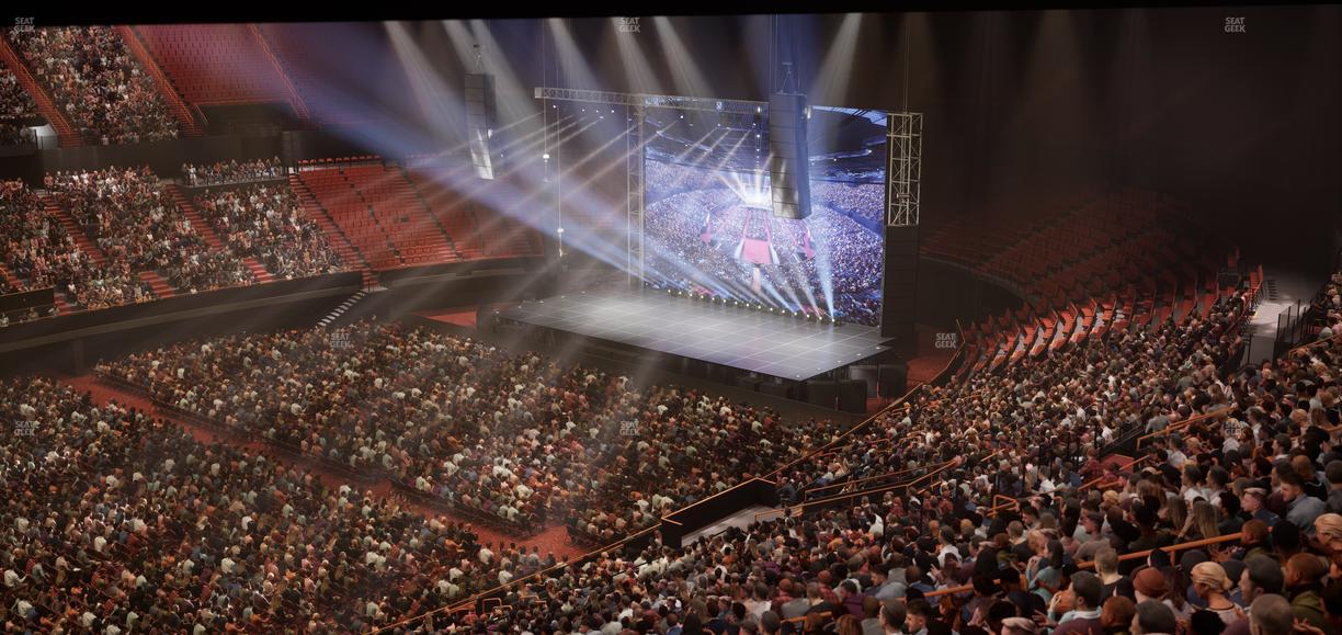 Kia Forum - Section 205 Seat View