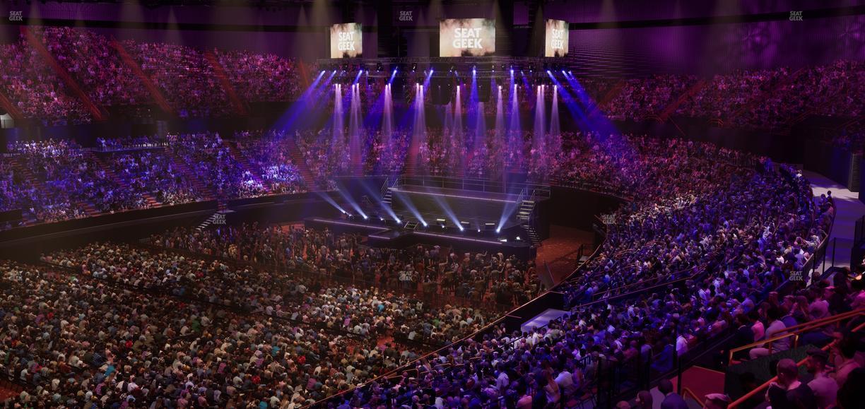 Kia Forum - Section 205 Seat View