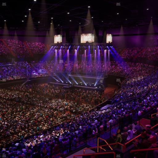 Kia Forum - Section 205 Seat View