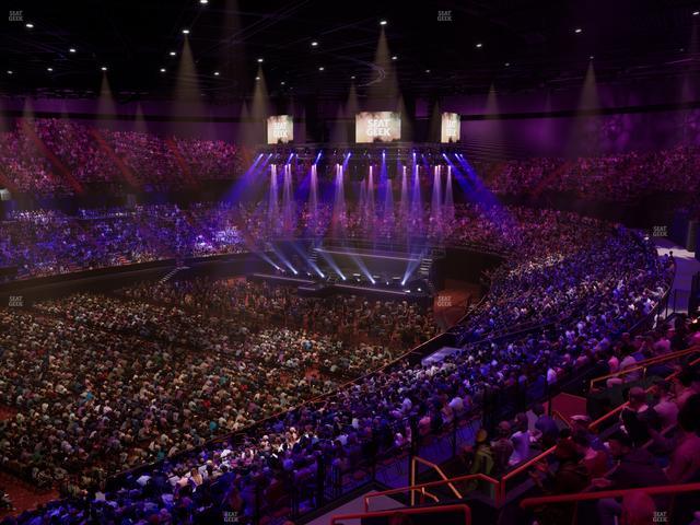 Kia Forum - Section 205 Seat View