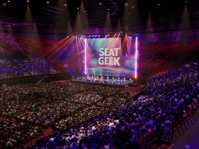 Kia Forum - Section 205 Seat View