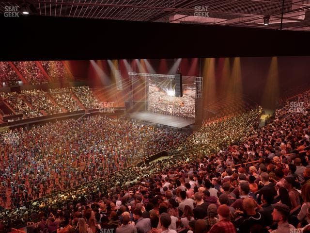 Kia Forum - Section 205 Seat View