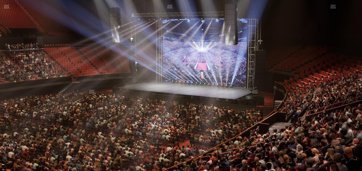 Kia Forum - Section 205 Seat View