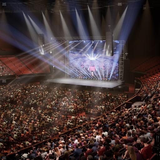 Kia Forum - Section 205 Seat View