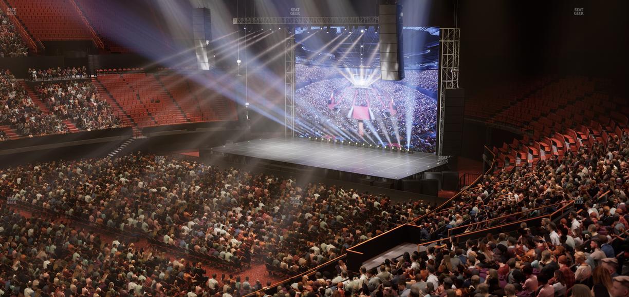 Kia Forum - Section 206 Seat View