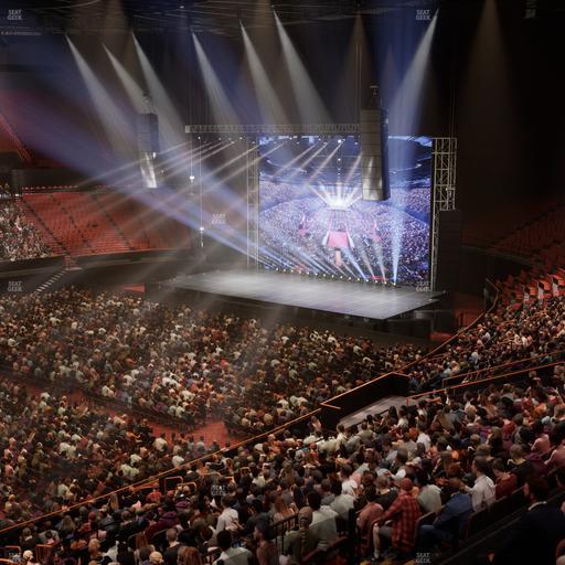 Kia Forum - Section 206 Seat View