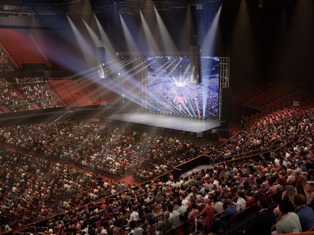 Kia Forum - Section 206 Seat View