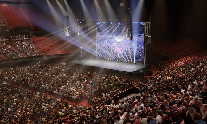 Kia Forum - Section 206 Seat View