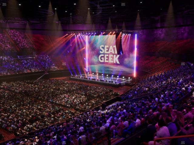 Kia Forum - Section 206 Seat View