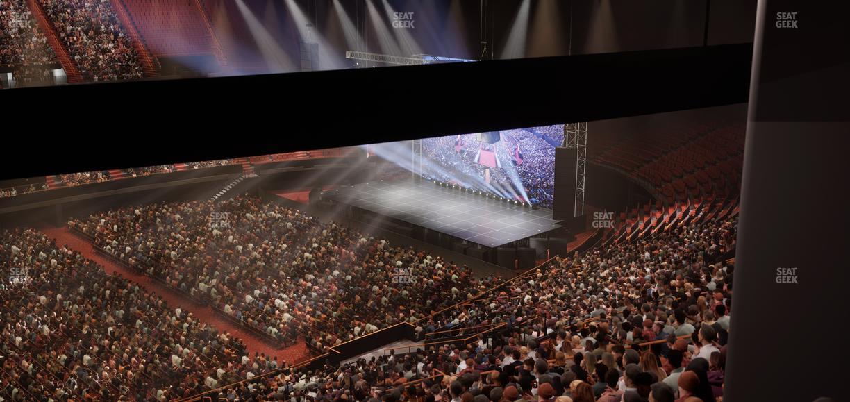 Kia Forum - Section 206 Seat View