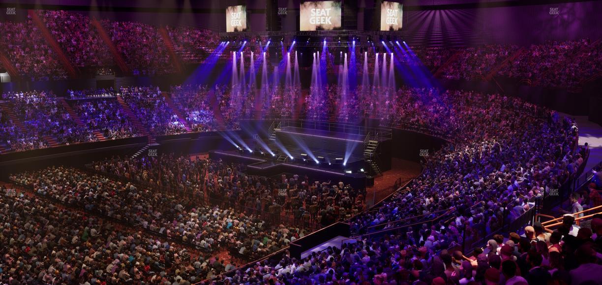 Kia Forum - Section 206 Seat View