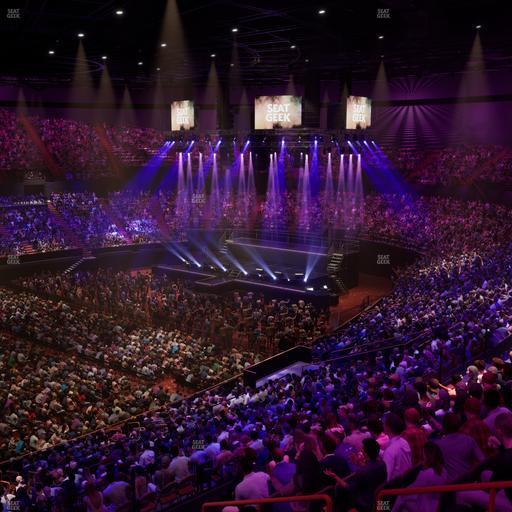 Kia Forum - Section 206 Seat View