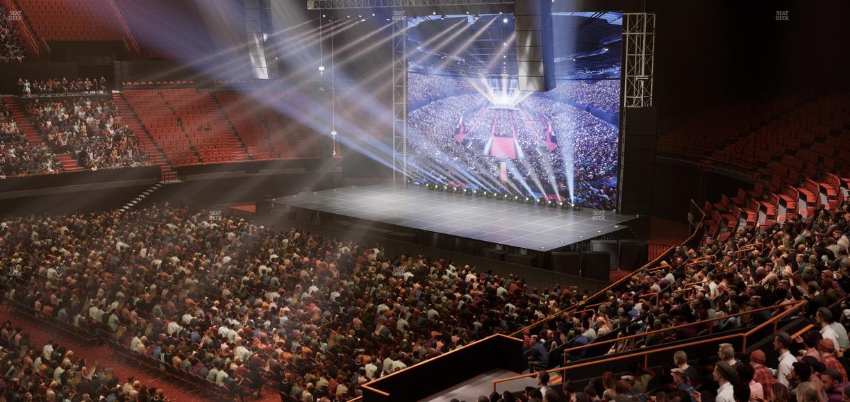 Kia Forum - Section 207 Seat View