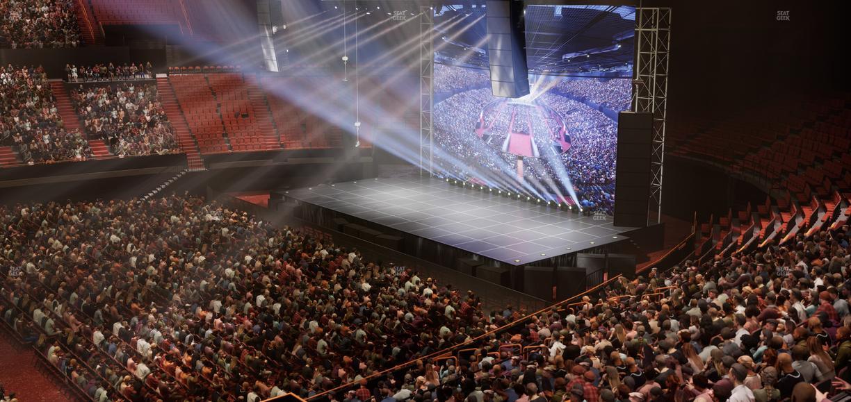 Kia Forum - Section 208 Seat View