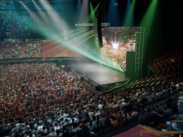 Kia Forum - Section 210 Seat View