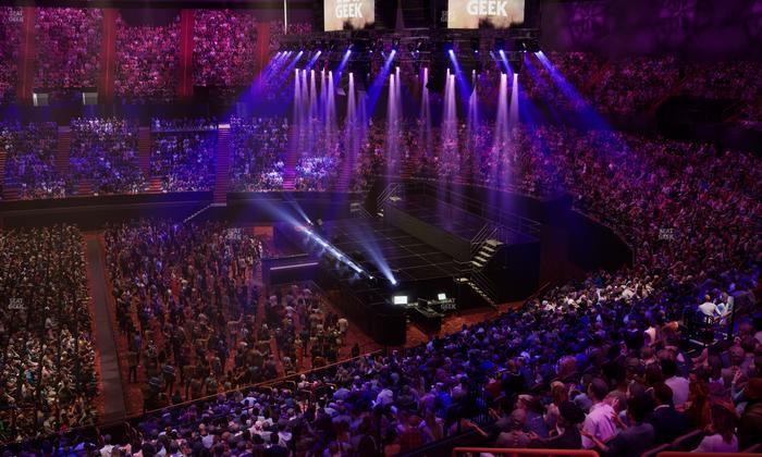 Kia Forum - Section 210 Seat View