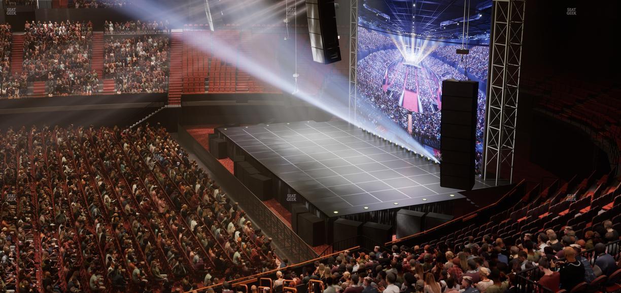 Kia Forum - Section 210 Seat View