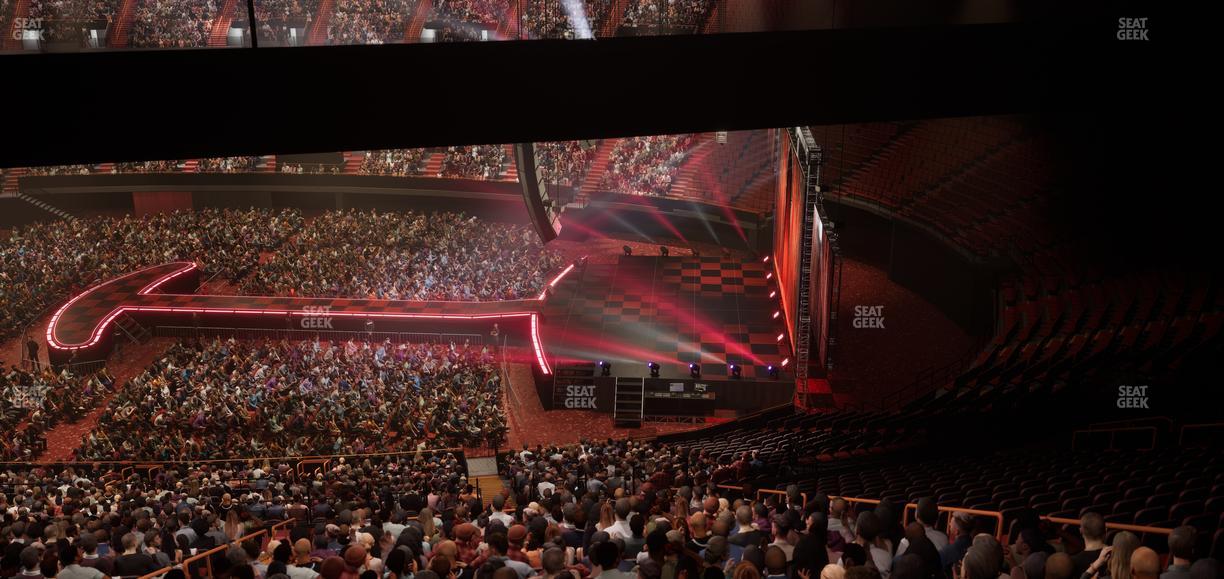 Kia Forum - Section 212 Seat View