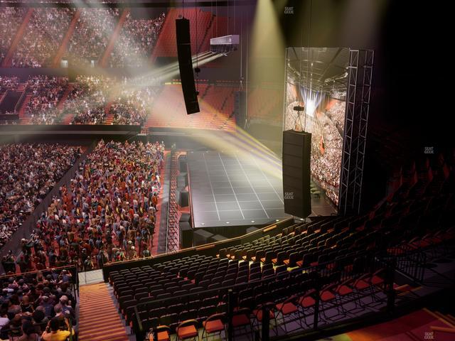 Kia Forum - Section 212 Seat View