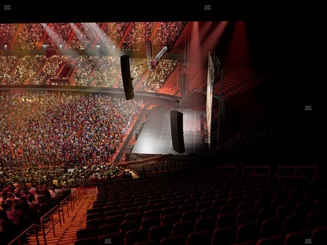 Kia Forum - Section 213 Seat View