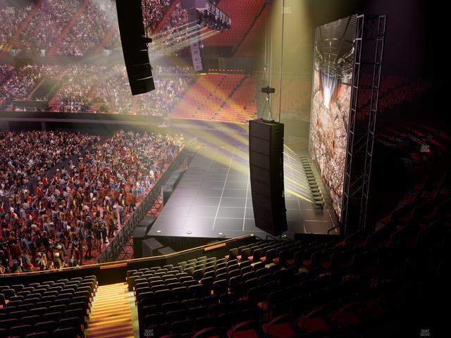 Kia Forum - Section 213 Seat View