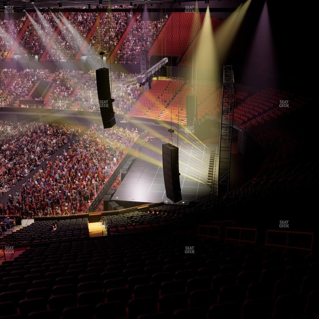 Kia Forum - Section 213 Seat View