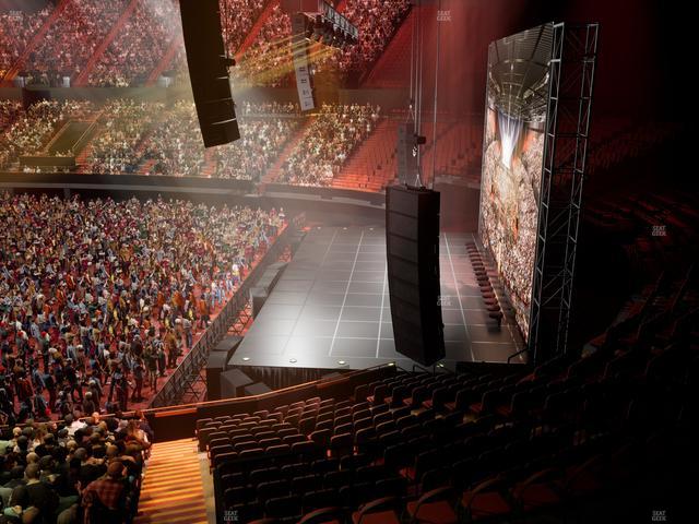 Kia Forum - Section 213 Seat View