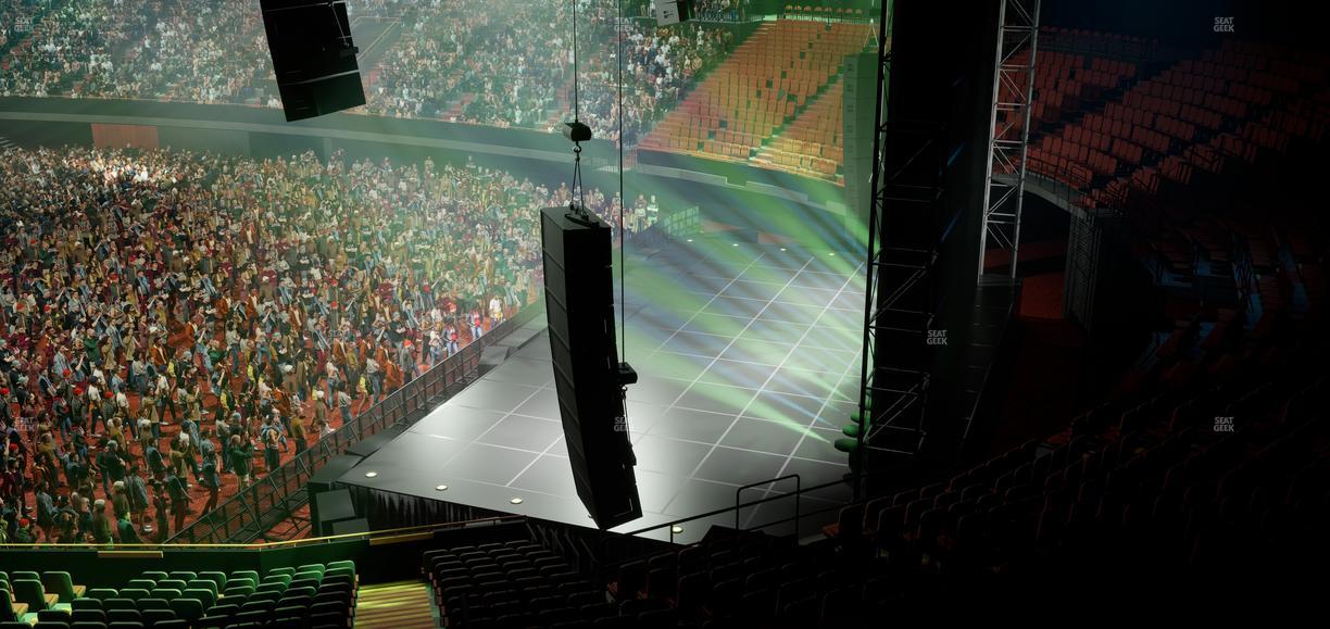 Kia Forum - Section 214 Seat View