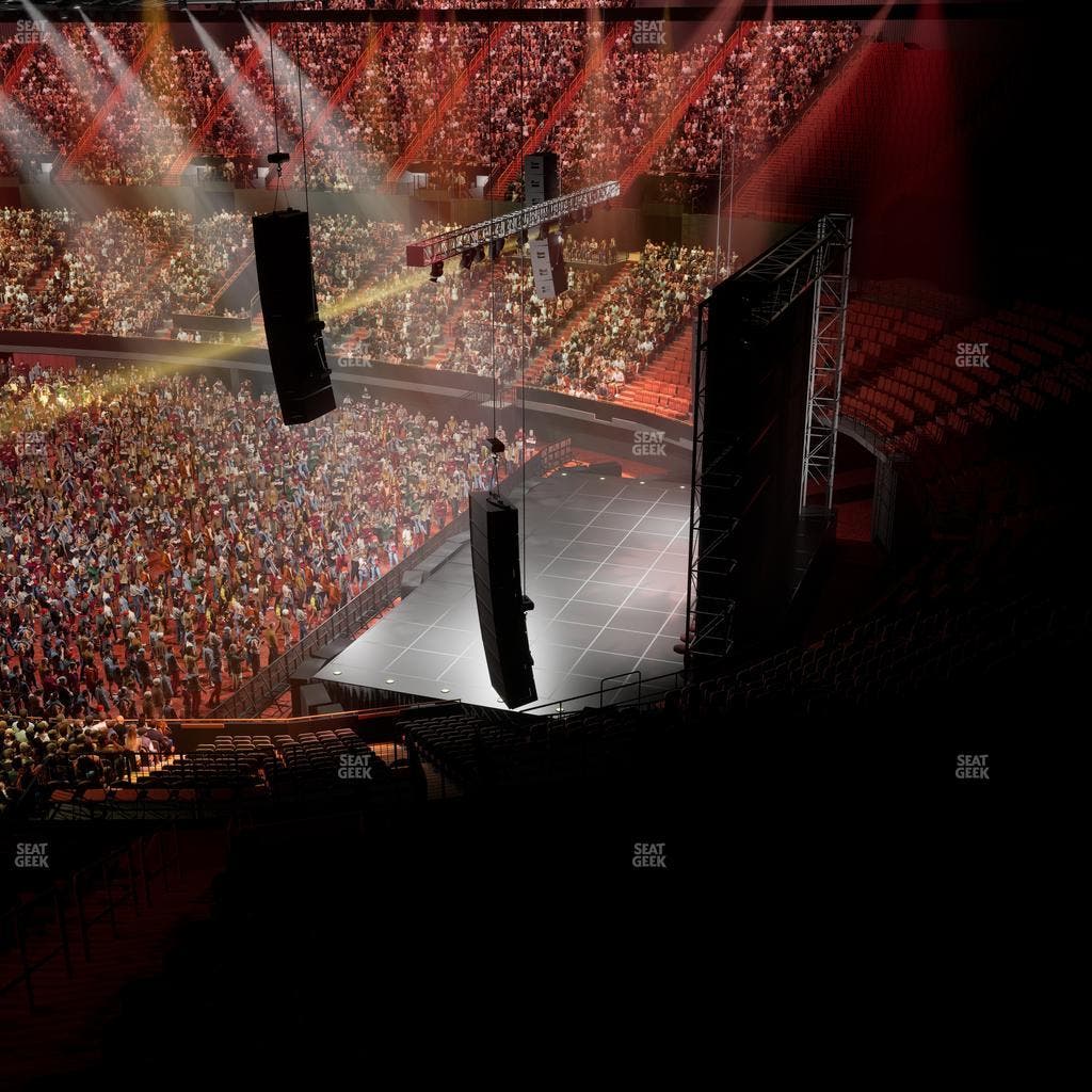 Kia Forum - Section 214 Seat View