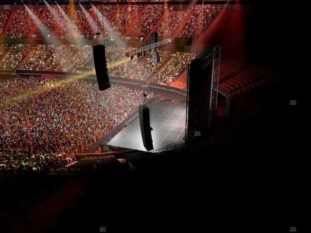 Kia Forum - Section 214 Seat View