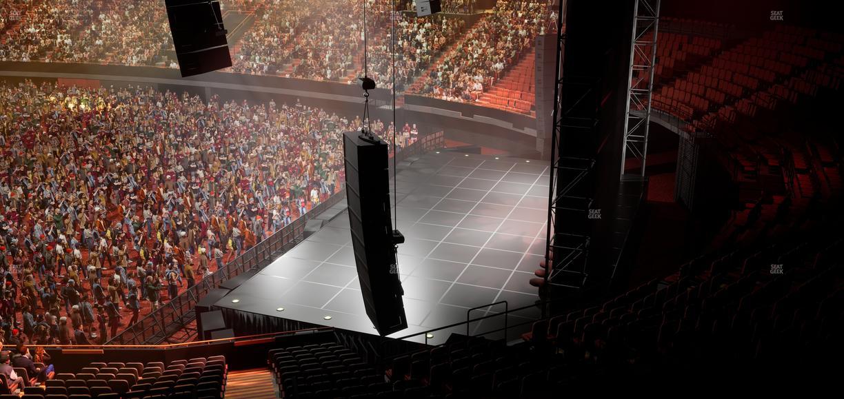 Kia Forum - Section 214 Seat View