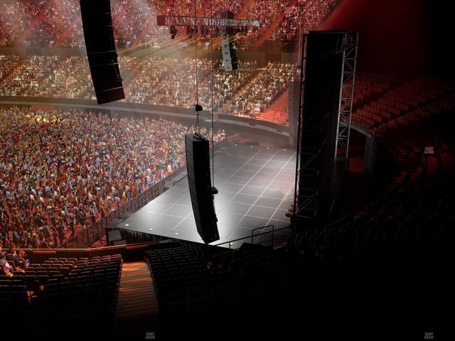 Kia Forum - Section 214 Seat View